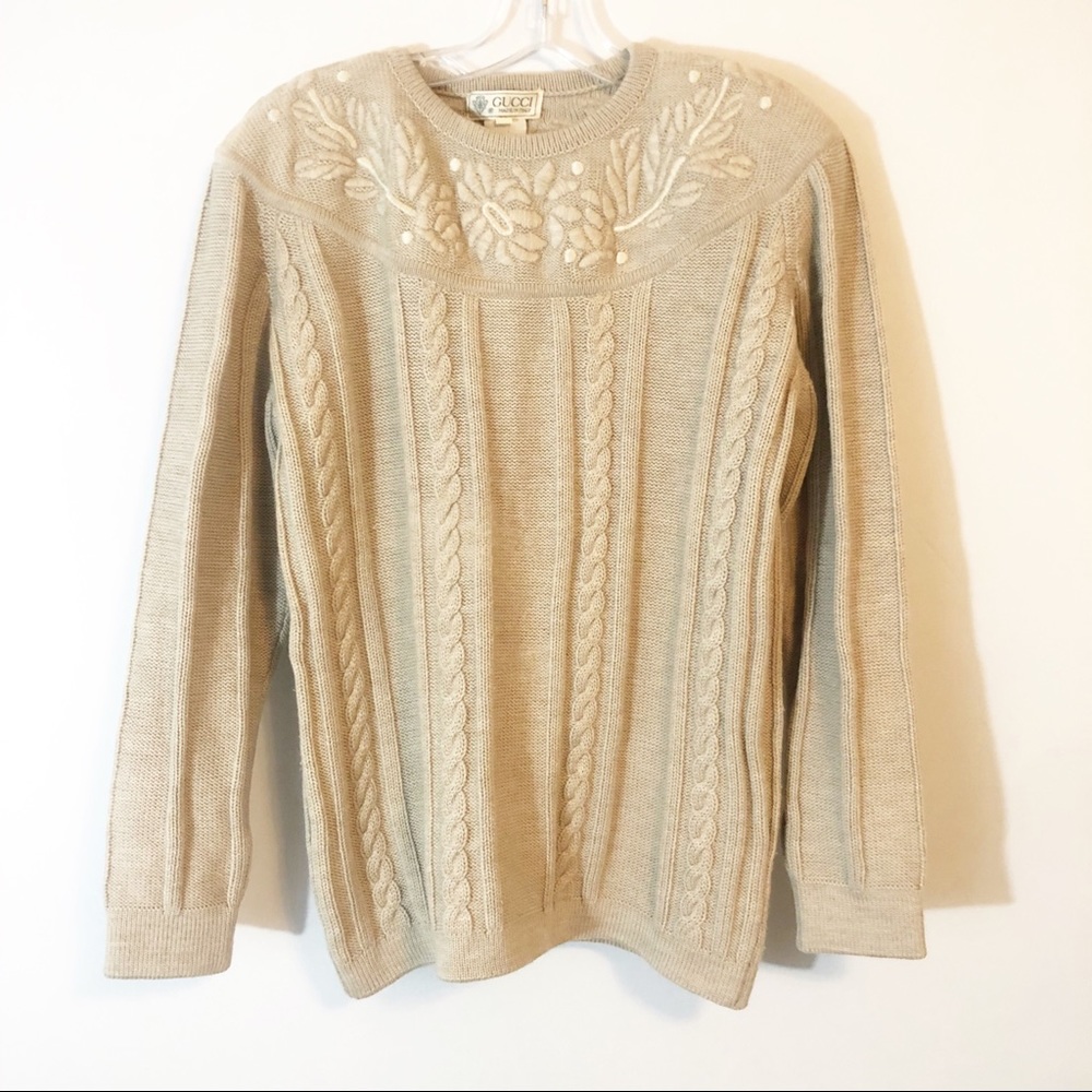 Vintage Gucci Wool Sweater